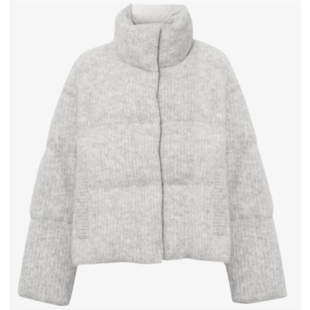 NEW MEILLEUR MOMENT women's down jacket in grey